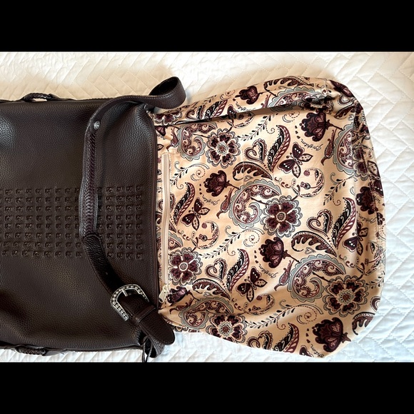 Brighton Extra Large Western Leather Hobo - Picture 5 of 12